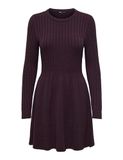 ONLY ONLFIA LS CABLE DRESS KNT NOOS Dames Mini jurken S Port Royale