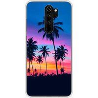 1001 coques Xiaomi Redmi Note 8 Pro Palmiers colores bedrukt siliconen hoesje