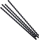Exacompta Doos van 25 plastic spiraal inbindruggen 8 mm - A4 - Zwart