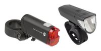M-Wave Atlas K51 Achterlicht + voorlicht (set) LED Zwart