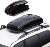 VEVOR Imperiaal Bagage-Opbergbox 220L ABS SUV's Auto's Zwart