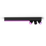 Philips Hue Centris Opbouwspot - Zwart - 3-spots - Rechthoekig