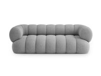 Icecat Canapé 3 places en chenille gris clair