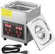 VEVOR Ultrasoonreiniger Ultrasoon Roestvrijstalen Reinigingsapparaat 158W, 2L