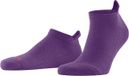 FALKE Cool Kick kort eenkleurig functioneel materiaal sneakersokken enkelsokken unisex paars - maat 44-45