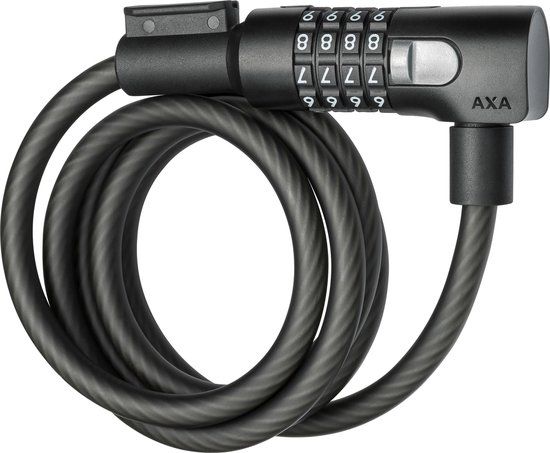AXA Resolute C10/150 - Kabelslot - 150cm - Zwart