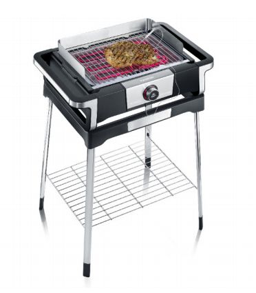 Severin PG 8118 DigitalBOOST S Electric Grill - Black/Silver - 3000W