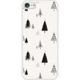 Apple iPod Touch 5/6 Beschermende Siliconen Hoes - Elegante Dennenboom