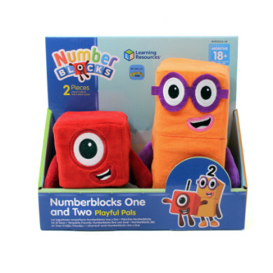 Learning Resources ® Nummer blocks Een en twee speelse vriendjes