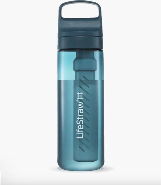 LifeStraw Go 2.0 - Waterfles met filter - 650ml - Laguna Teal