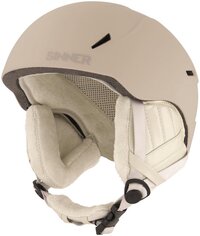 SINNER - CREST Unisex Skihelm - MATTE LIGHT GREY - Maat S (51-54 cm)