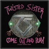 Twisted Sista Come out and play Unisex Patch - multicolor