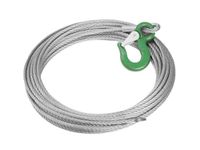 Toren steelrope 8mm w. clamp