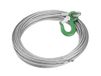 Toren steelrope 8mm w. clamp