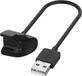 By Qubix - Oplaadkabel voor Samsung Galaxy Fit 2 - USB - 15cm - Zwart