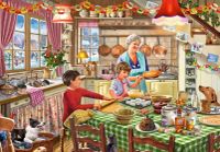 Bluebird Puzzle Les Pâtisseries de Noël de Grand-Mère - 1000 pièces