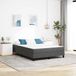 Maison Exclusive - Matelas de lit avec surmatelas, gris, 160 x 200 cm, tissu