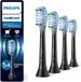 Philips HX9044/88 C3 Elektrische Zahnbürstenköpfe, Schwarz, 4er Pack