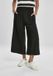 Urban Classics Ladies Wide Viscose Culotte Stoffen broek - zwart - L