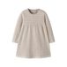 NAME IT BABY gebreide A-lijn jurk - beige