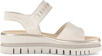 Gabor Dames Platte Sandalen Suède Breed Suède Rubber Lente/Zomer 2026