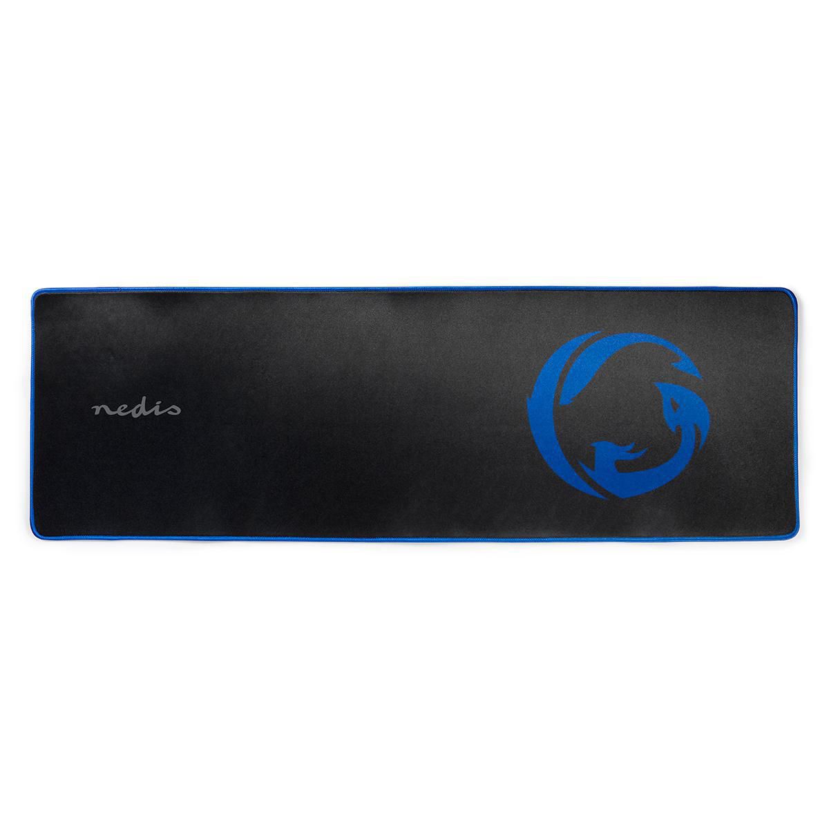 Nedis GMPD300BK Gaming Mouse Pad - Black, Blue