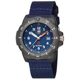 Luminox Mannen Analoge Zwitserse Quartz Horloge met NATO Textiel Armband Strap XS.8903.ECO, Blauw, Modern