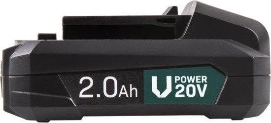 VONROC VPower 20V Accu â€“ 20V Li-Ion â€“ 2.0Ah