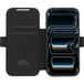 BlueBuilt Book Case met MagSafe iPhone 18 Pro Leer Zwart