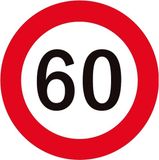 Bellatio Decorations 60 jaar versiering onderzetters/bierviltjes - 25 stuks
