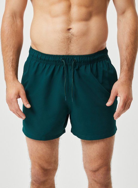 Björn Borg Solid Swim Shorts - Men - Green - Size L