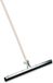 Bumag Vloertrekker/waterbezem - metaal/rubber - breedte kop 45 cm - steel hout 140 cm