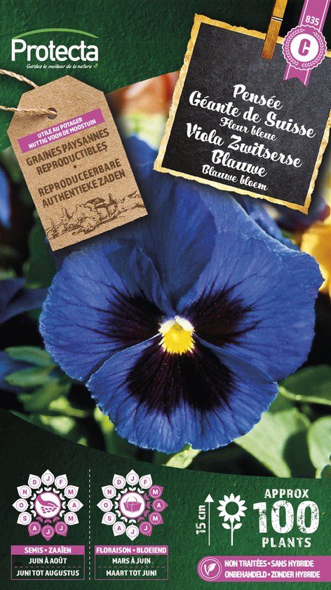 Protecta Viola Zwitserse Blauwe - Zwitserse reus - 95 stuks