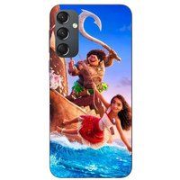Maniacase Coque Pour Samsung Galaxy A34 Vaiana Maui Disney anime