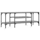 Sonstige Sonoma Eiken Tv-meubel 121x35x45 cm Bewerkt Hout en IJzer Grijs