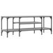 Sonstige Sonoma Eiken Tv-meubel 121x35x45 cm Bewerkt Hout en IJzer Grijs