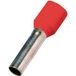 Intercable 180752 Cosses à sertir 1 mm² Partiellement isolées Rouge 1 pièce