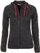 Peak Mountain Dames fleecejack Atora Zwart Polyester M