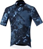 Shimano Breakaway Jersey korte mouwen Heren, neon blue Maat S