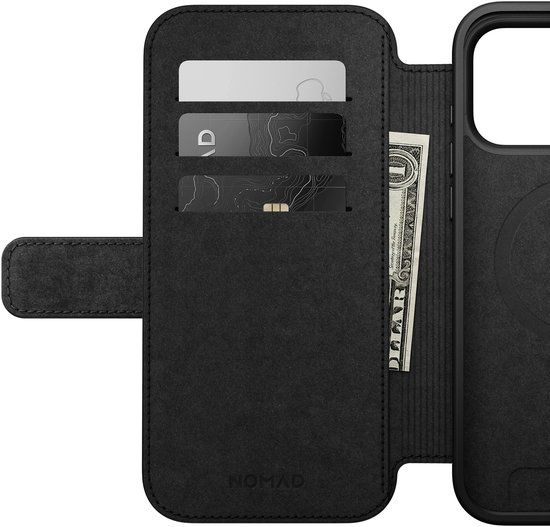 Nomad Modern Lederen Folio iPhone 17 Pro Max - Bruin