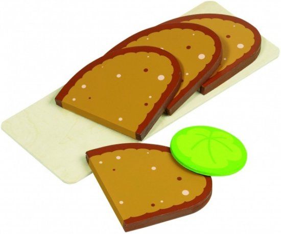 Goki Sneetjes brood en blaadje sla