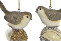 DKD Home Decor Kerstversiering Hars (4 Stuks)