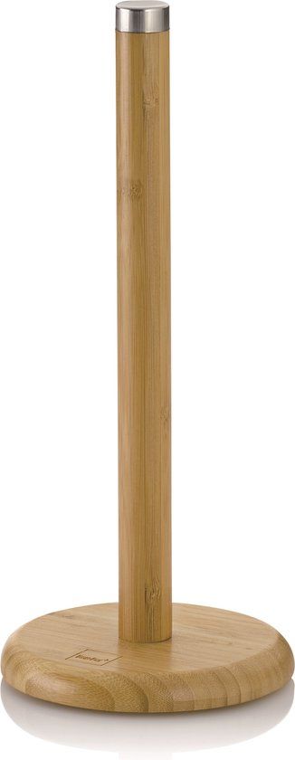 Kela Katana Keukenrolhouder - Bamboe - Bruin