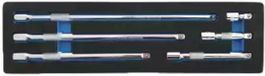 Weber Tools jeu de rallonges 3/8'' 6 pièces