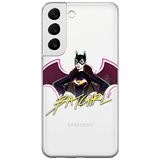ERT GROUP mobiel telefoonhoesje voor Samsung S22 origineel en officieel erkend DC patroon Bat Girl 004 optimaal aangepast aan de vorm van de mobiele telefoon, gedeeltelijk bedrukt