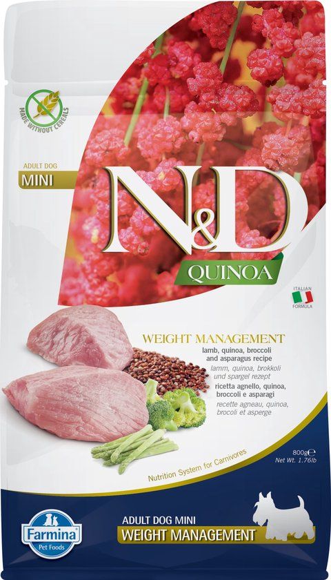 Farmina N&D Quinoa Weight Management Mini 800 gram