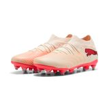PUMA FUTURE 9 MATCH MxSG uniseks voetbalschoenen, Rood/Wit/Bruin, Maat 48