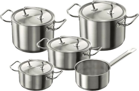 Demeyere Classic Pannenset - 5 delig - RVS - Zilver
