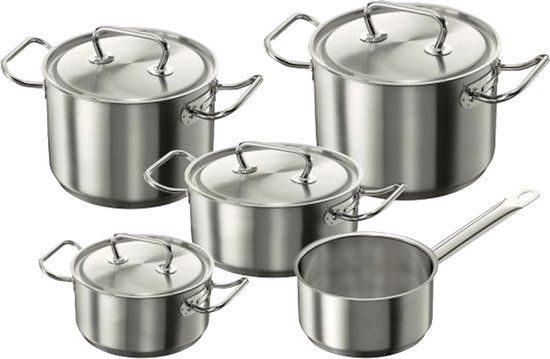 Demeyere Classic Pannenset - 5 delig - RVS - Zilver