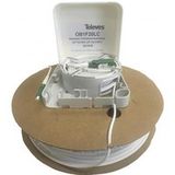 Televes Optische Box 1 Ausgang OB1F20LC m.20m Kabel B2ca LC/APC 231518